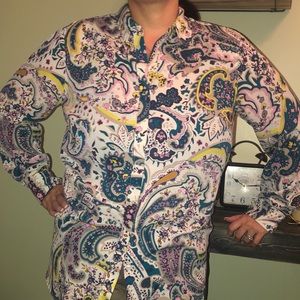 3 for $20 & 15%-Long sleeved paisley shirt